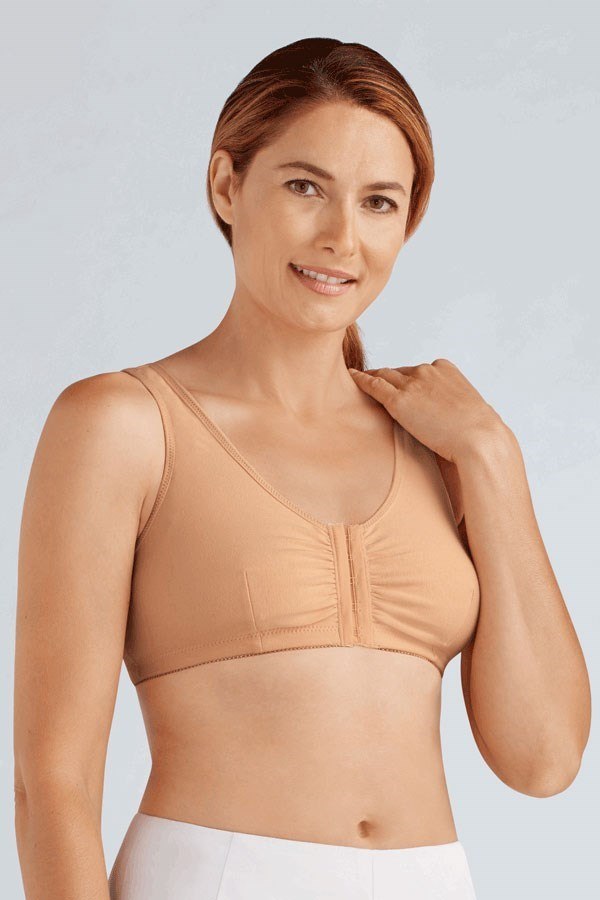Leyla Front Closure Post-Breast Surgery Compression Seamless Bra